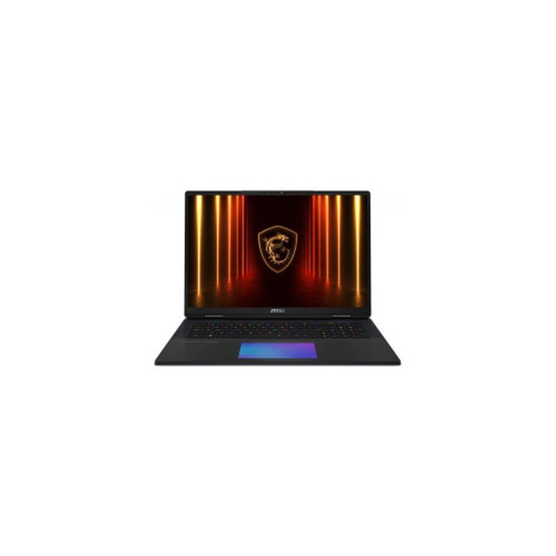MSI Titan 18 HX AI A2XWJG-249ES ordenador portatil Intel Core Ultra 9 285HX Portátil 45,7 cm (18") UHD+ 64 GB DDR5-SDRAM 2 TB SSD NVIDIA GeForce RTX 5090 Wi-Fi 7 (802.11be) Windows 11 Pro Negro