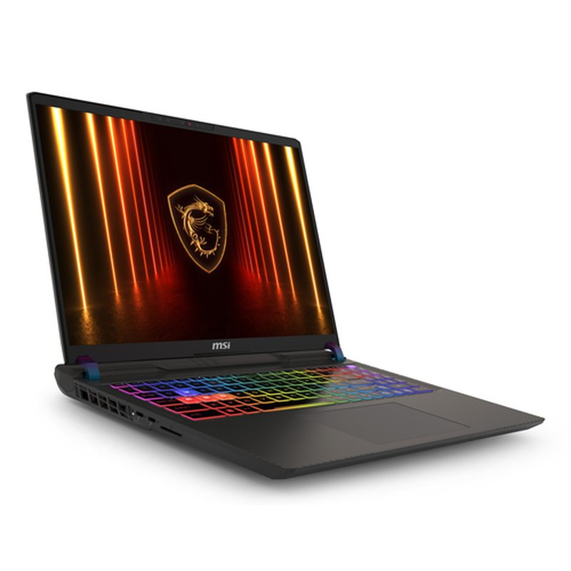 MSI Vector 18 HX AI A2XWJG-1000ES Intel Core Ultra 9 275HX Portátil 45,7 cm (18") Quad HD+ 64 GB DDR5-SDRAM 1 TB SSD NVIDIA GeForce RTX 5090 Wi-Fi 7 (802.11be) Windows 11 Home Gris - Imagen 3