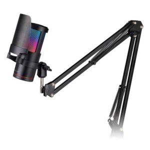 Micrfono Mars Gaming Mmicsc Argb Negro