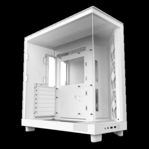 Alternative view of NZXT H6 Air Flow Midi Tower Blanco