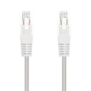 Nanocable CABLE RED LATIGUILLO RJ45 CAT.6 UTP AWG24, BLANCO, 2.0 M