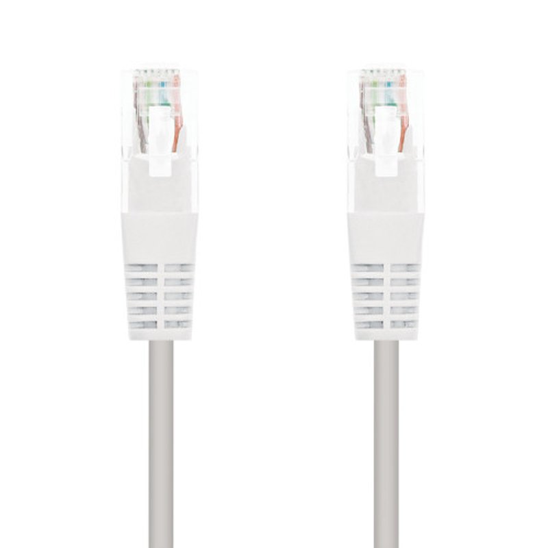 Nanocable CABLE RED LATIGUILLO RJ45 CAT.6 UTP AWG24, BLANCO, 2.0 M - Imagen 2