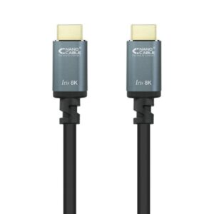 Alternative view of Nanocable Cable HDMI 2.1 IRIS 8K A/M-A/M, Negro, 5 Metros