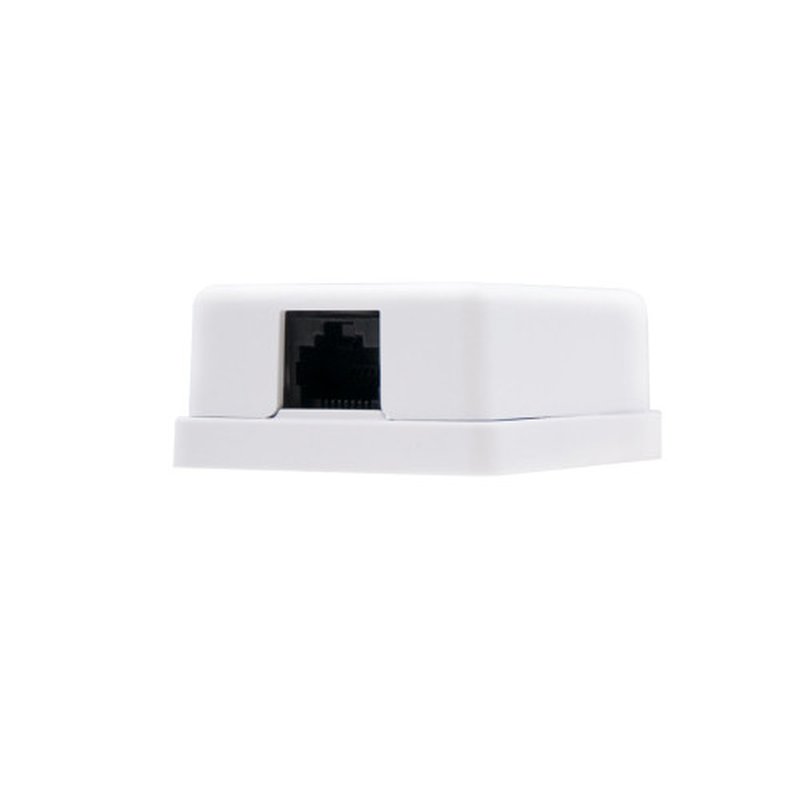 Nanocable ROSETA DE SUPERFICIE PARA RJ45 CAT.6 1 TOMA, BLANCO - Imagen 2