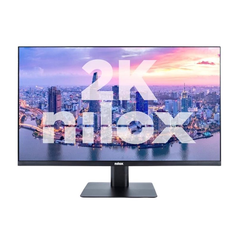 Nilox Monitor Desktop - Monitor 27", 2K, IPS, 100Hz, 2 HDMI, 1 DP, 1ms, Multimedia Nilox Monitor Desktop - Monitor 27", 2K, IPS, 100Hz, 2 HDMI, 1 DP, 1ms, Multimedia