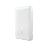 OS-BASEUS ENERFILL FP11 POWER BANK 10000MAH 15W MOON WHITE (INCLUDES SIMPLE TYPE-C TO TYPE-C CABLE 20V/3A 30CM WHITE)