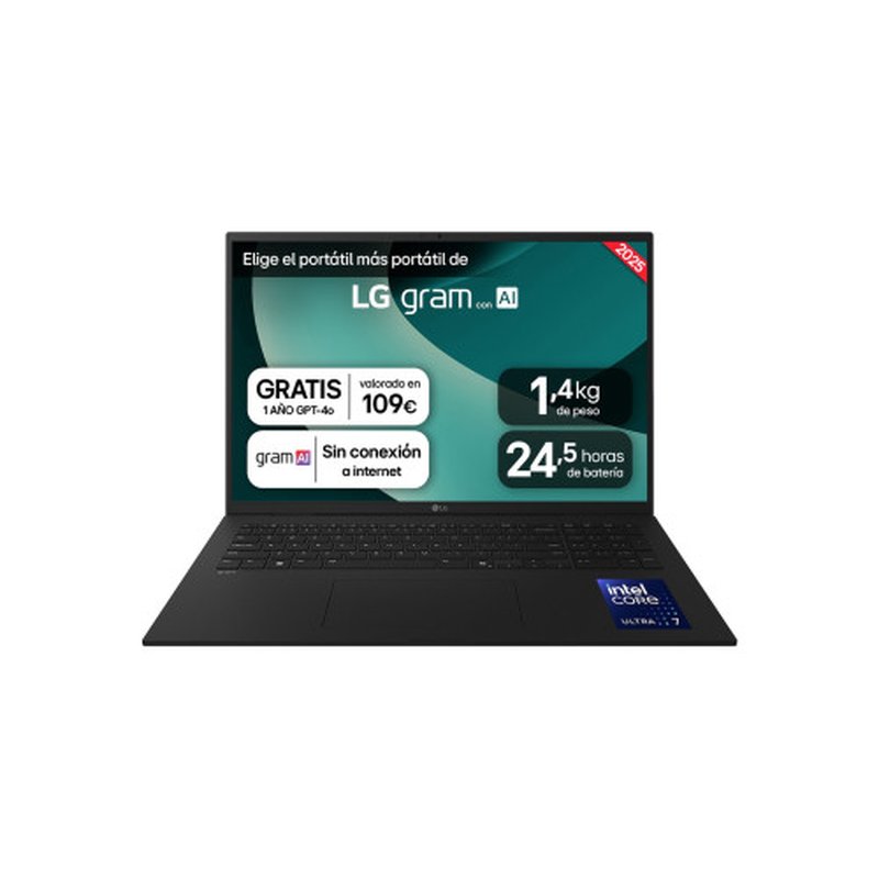 PORTATIL LG GRAM, 17", ULTRA 7, 32GB RAM, 1TB SSD, WINDOWS 11 HOME PORTATIL LG GRAM, 17", ULTRA 7, 32GB RAM, 1TB SSD, WINDOWS 11 HOME