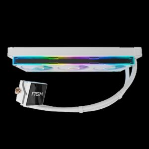REFRIGERACION LIQUIDA NOX M-360 LCD 3XVENT 120MM PWM ARGB BLANCO