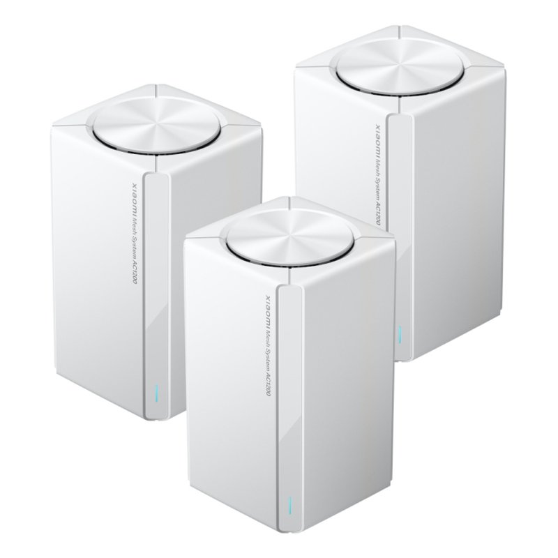 ROUTER XIAOMI MESH SYSTEM AC1200 (3-PACK) WHITE ROUTER XIAOMI MESH SYSTEM AC1200 (3-PACK) WHITE
