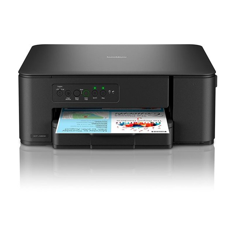 Reacondicionado | Brother DCP-J1260W impresora multifunción Inyección de tinta A4 1200 x 6000 DPI 16 ppm Wifi Reacondicionado | Brother DCP-J1260W impresora multifunción Inyección de tinta A4 1200 x 6000 DPI 16 ppm Wifi - Imagen 2