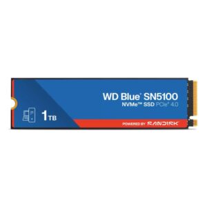 SSD WD BLUE SN5100 1 TB M.2 PCI EXPRESS 4.0 NVME QLC 3D NAND