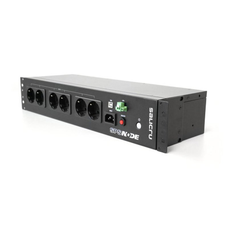 Salicru SPS 900 Node sistema de alimentación ininterrumpida (UPS) En espera (Fuera de línea) o Standby (Offline) 0,9 kVA 480 W 8 salidas AC Salicru SPS 900 Node sistema de alimentación ininterrumpida (UPS) En espera (Fuera de línea) o Standby (Offline) 0,9 kVA 480 W 8 salidas AC