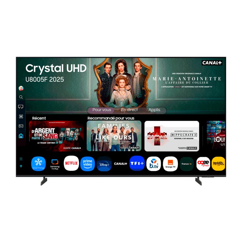 Samsung TU43U8005FU 109,2 cm (43") 4K Ultra HD Smart TV Wifi Negro Samsung TU43U8005FU 109,2 cm (43") 4K Ultra HD Smart TV Wifi Negro