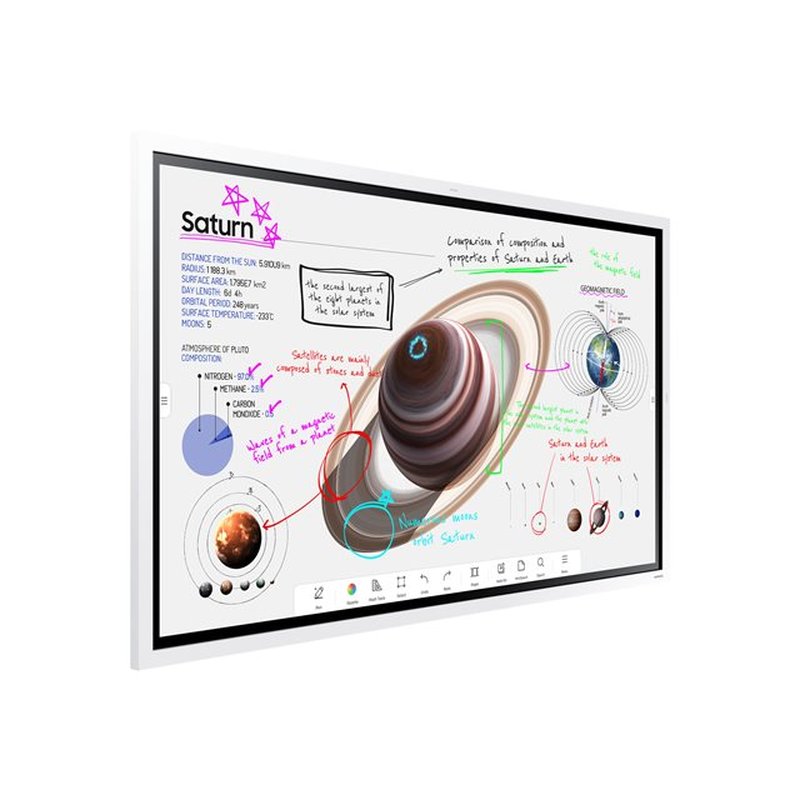 Samsung WM55B Pantalla plana para señalización digital 139,7 cm (55") VA Wifi 350 cd / m² 4K Ultra HD Blanco Pantalla táctil Procesador incorporado Tizen 6.5 16/7 Samsung WM55B Pantalla plana para señalización digital 139,7 cm (55") VA Wifi 350 cd / m² 4K Ultra HD Blanco Pantalla táctil Procesador incorporado Tizen 6.5 16/7 - Imagen 5