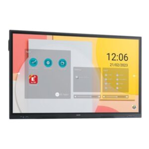 Sharp PN-LC862 Pantalla plana para señalización digital 2,18 m (86") LCD Wifi 450 cd / m² 4K Ultra HD Negro Pantalla táctil Procesador incorporado Android 11 16/7