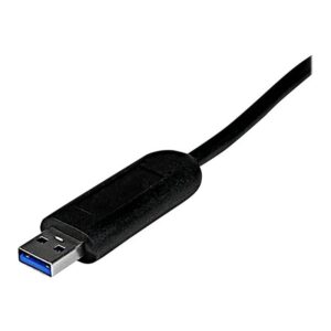 StarTech.com Adaptador Concentrador Hub Ladrón USB 3.0 Super Speed Portátil de 4 Puertos Salidas - Negro