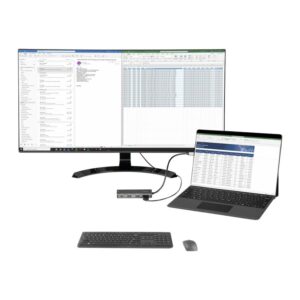 StarTech.com Adaptador Multipuertos USB C - Mini Docking Station USB Tipo C con HDMI de 4K 30Hz - con PD de 100W - con Hub Ladrón Concentrador USB de 3 Puertos - Red GbE - Base Dock para Ordenador Portátil