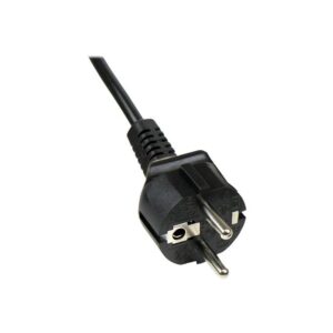 StarTech.com Cable de 2m de Alimentación para Portátiles, Enchufe UE a C5, 2,5A 250V, 18AWG, Cable de Repuesto para Cargador, Cable Hoja de Trébol Mickey Mouse, Cable para Europa, UL