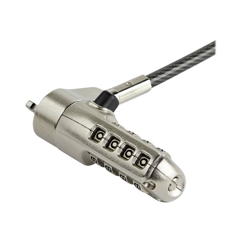 StarTech.com Cable de 2m de Seguridad para Ordenador Portátil - con Candado - para Ranura Nano - de Combinación StarTech.com Cable de 2m de Seguridad para Ordenador Portátil - con Candado - para Ranura Nano - de Combinación - Imagen 3