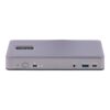 StarTech.com Docking Station USB-C 4K30 Triple /4K60 Doble - Modo Alt DP/DP/HDMI - Hub USB de 7 Puertos - PD 3.0 - GbE - Audio - K-Slots - Works With Chromebook - Replicador de Puertos USB Tipo C