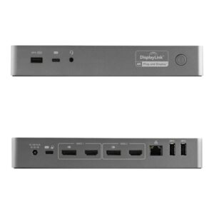 StarTech.com Docking Station Universal para Portátil - Replicador de Puertos Híbrido USB-C/-A - 2x HDMI y DP 4K - PD 100W - Mac / Windows / Chrome OS - Hub Ladrón de 4 Puertos USB - Ethernet StarTech.com Docking Station Universal para Portátil - Replicador de Puertos Híbrido USB-C/-A - 2x HDMI y DP 4K - PD 100W - Mac / Windows / Chrome OS - Hub Ladrón de 4 Puertos USB - Ethernet