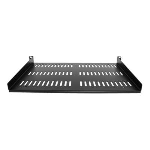StarTech.com Estante Ventilado 1U para Armario Rack de Servidores - Bandeja Universal Voladiza para Montaje en Rack de 19" - Capacidad de 25kg - de 12" (30,5cm) de Profundidad