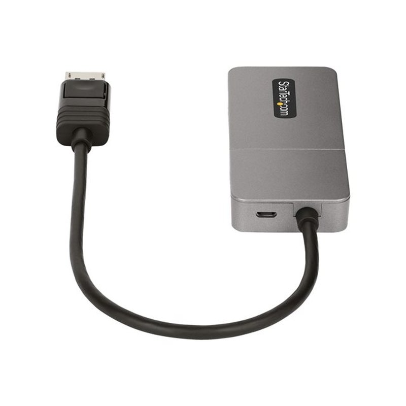 StarTech.com Hub MST de 3 Puertos - Multiplicador Divisor DisplayPort a 3 Puertos HDMI 4K60Hz - Adaptador Gráfico DP 1.4 Multimonitor - Cable de 30cm - Alimentado por USB - Solo Windows - Imagen 5