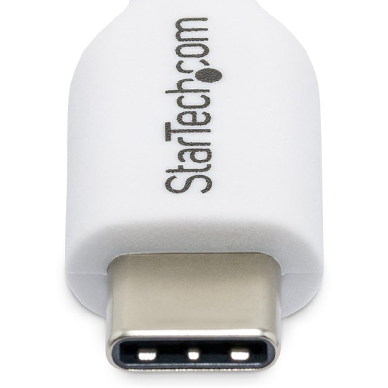 StarTech.com Paquete de 2 Cables USB-C de Carga de 1m - Cable USB Tipo C Cargador para Portátiles - USB 2.0 - PD 60W 3A - Recubrimiento de TPE - Blanco - para MacBook Air, iPhone 16 Pro Max/15 StarTech.com Paquete de 2 Cables USB-C de Carga de 1m - Cable USB Tipo C Cargador para Portátiles - USB 2.0 - PD 60W 3A - Recubrimiento de TPE - Blanco - para MacBook Air, iPhone 16 Pro Max/15 - Imagen 4