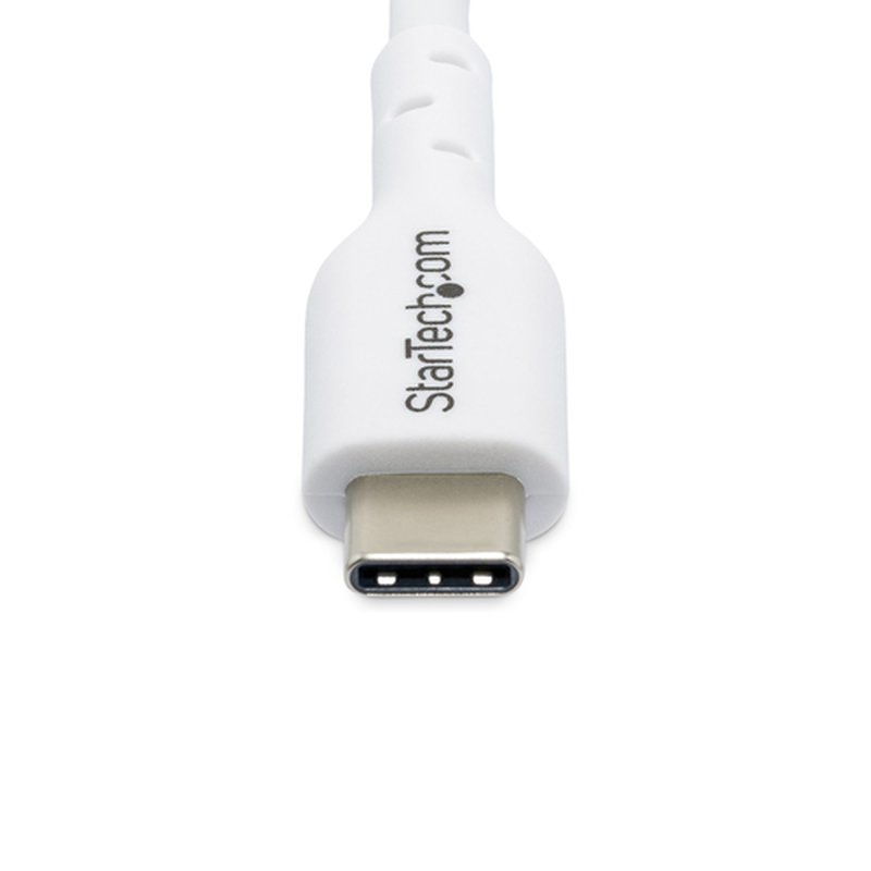 StarTech.com Paquete de 2 Cables USB-C de Carga de 2m - Cable USB Tipo C Cargador para Portátiles - USB 2.0 - PD 60W 3A - Recubrimiento de TPE - Blanco - para MacBook Air, iPhone 16 Pro Max/15 StarTech.com Paquete de 2 Cables USB-C de Carga de 2m - Cable USB Tipo C Cargador para Portátiles - USB 2.0 - PD 60W 3A - Recubrimiento de TPE - Blanco - para MacBook Air, iPhone 16 Pro Max/15 - Imagen 4