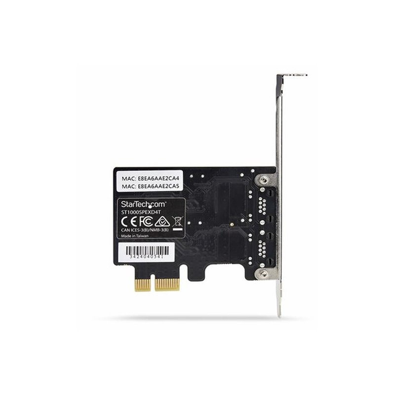 StarTech.com ST1000SPEXD4T adaptador y tarjeta de red Interno Ethernet 1000 Mbit/s