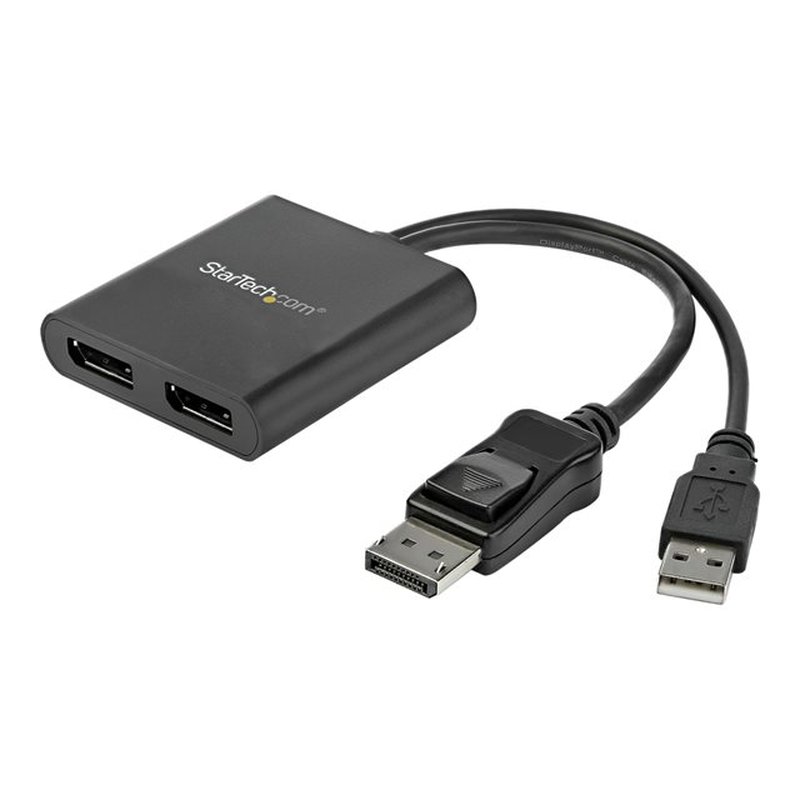 StarTech.com Splitter Multiplicador DP a 2 puertos DisplayPort - Hub MST - Imagen 2