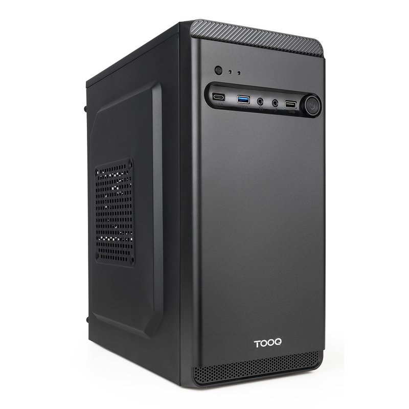 TOOQ CAJA MINITORRE MATX "DODEKA ULTRA" 500W USB-C TOOQ CAJA MINITORRE MATX "DODEKA ULTRA" 500W USB-C