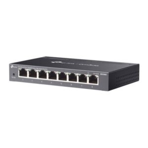 TP-Link ES208G switch Gestionado Gigabit Ethernet (10/100/1000) Negro TP-Link ES208G switch Gestionado Gigabit Ethernet (10/100/1000) Negro
