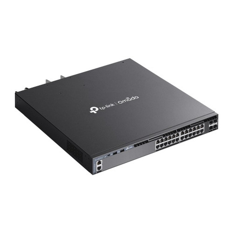TP-Link Omada SG6428XHP switch Gestionado L3 Gigabit Ethernet (10/100/1000) Energía sobre Ethernet (PoE) 1U Negro - Imagen 4