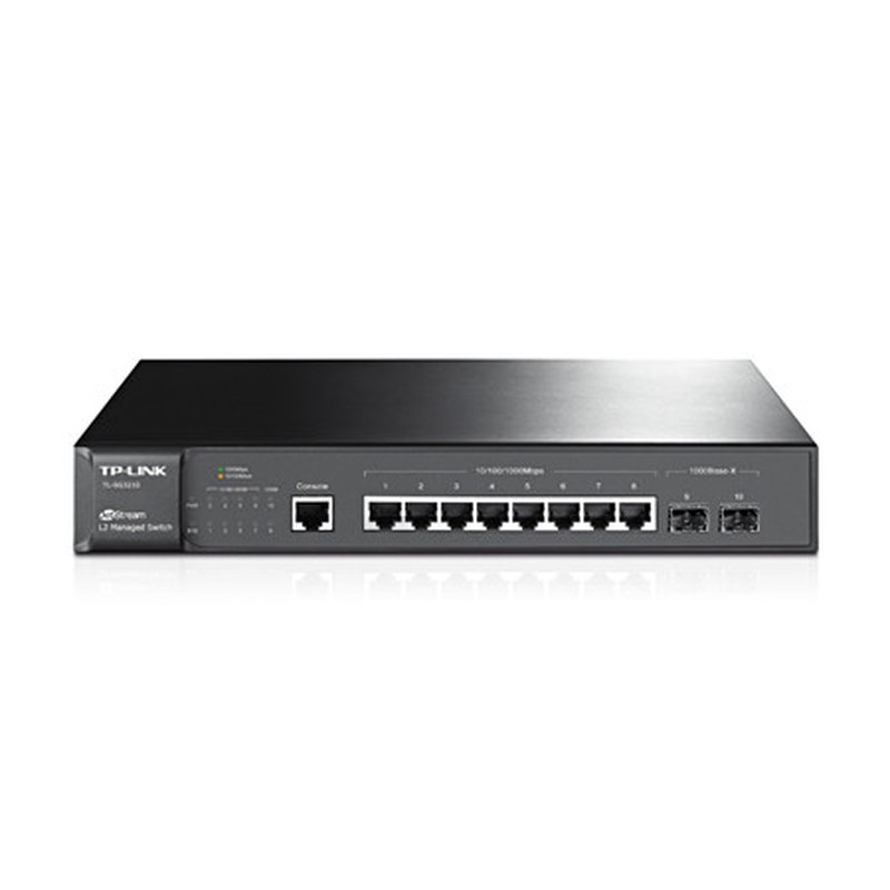 TP-Link TL-SG3210 switch Gestionado L2/L3 Gigabit Ethernet (10/100/1000) 1U Negro