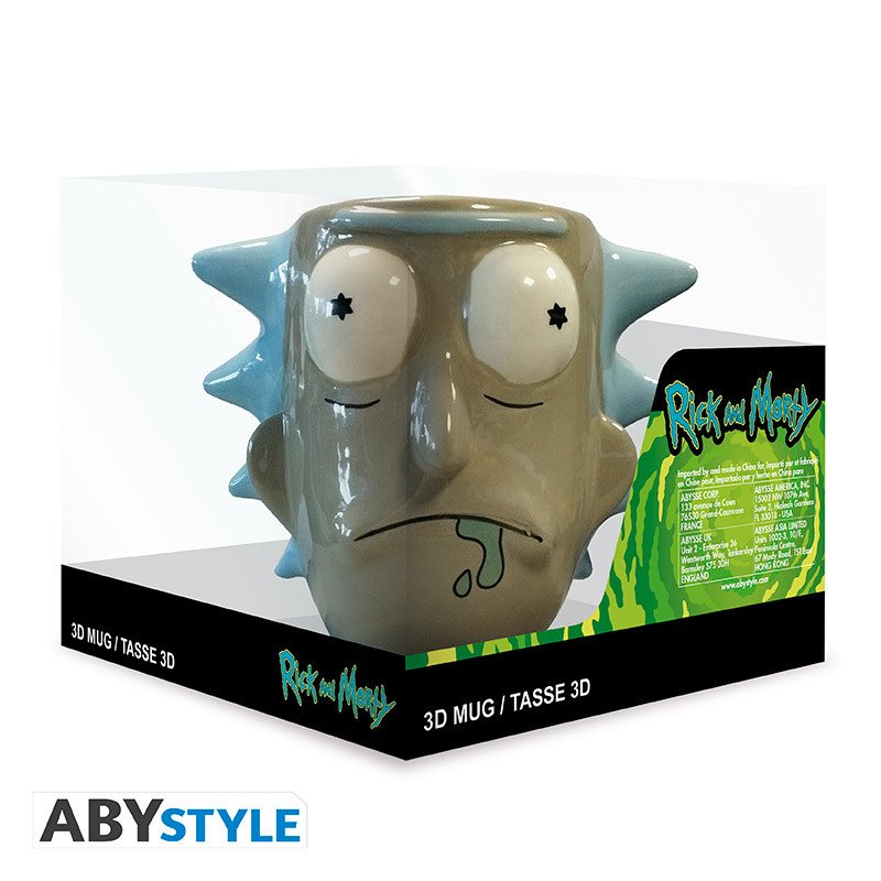 Taza 3d Rick Y Morty Rick Taza 3d Rick Y Morty Rick