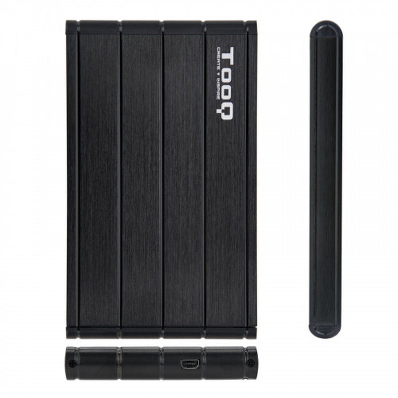 TooQ CAJA HDD 2.5" SATA A USB 2.0/USB 3.0 NEGRA TooQ CAJA HDD 2.5" SATA A USB 2.0/USB 3.0 NEGRA - Imagen 2
