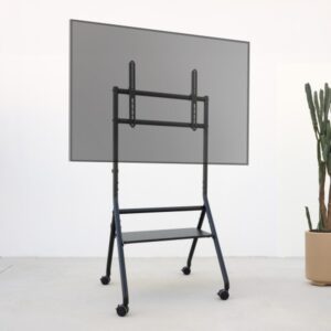 Alternative view of TooQ iDREAMS Soporte de Suelo con Ruedas para Pantalla 37"-86", Negro