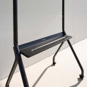 TooQ iStar Soporte de Suelo con Ruedas para Pantallas 55"- 100", Negro
