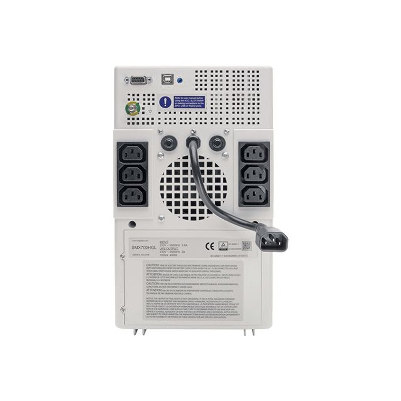 Tripp Lite SMX1200XLHGL sistema de alimentación ininterrumpida (UPS) Línea interactiva 1 kVA 750 W 6 salidas AC - Imagen 2