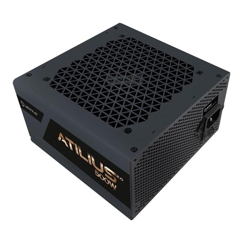 UNYKAch ATX Atilius 2.0 Black 500W 80+ Bronze unidad de fuente de alimentación 20+4 pin ATX Negro UNYKAch ATX Atilius 2.0 Black 500W 80+ Bronze unidad de fuente de alimentación 20+4 pin ATX Negro