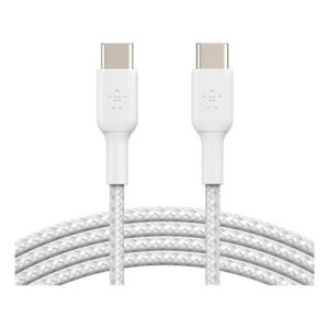 USB-C to USB-C Braided PVC 1m Twin Pack