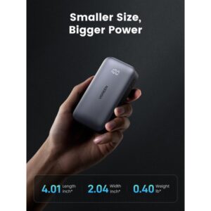 Ugreen 10000mAh Mini Powerbank Quick Charging 30W Gris
