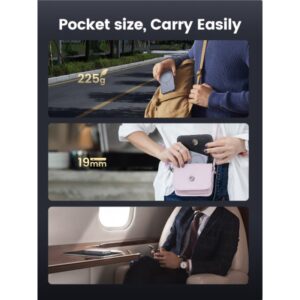 Ugreen 10000mAh Mini Powerbank Wireless 20W with MagSafe grey