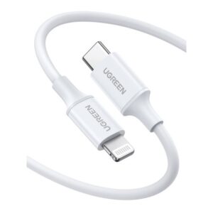 Alternative view of Ugreen 10493 cable de conector Lightning 1 m Blanco