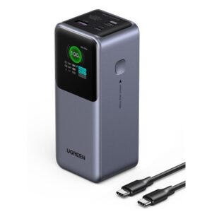 Ugreen 20000mAh 130W Fast Charging Powerbank Litio Gris