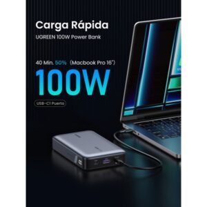 Ugreen 25188 batería externa 20000 mAh Gris