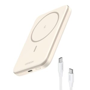 Ugreen 25207 batería externa 5000 mAh Cargador inalámbrico Negro