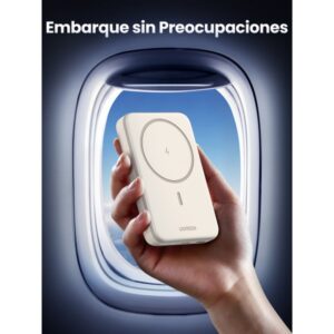Ugreen 25208 batería externa 10000 mAh Cargador inalámbrico Beige