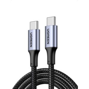 Alternative view of Ugreen 70427 cable USB USB 2.0 1 m USB C Negro, Plata